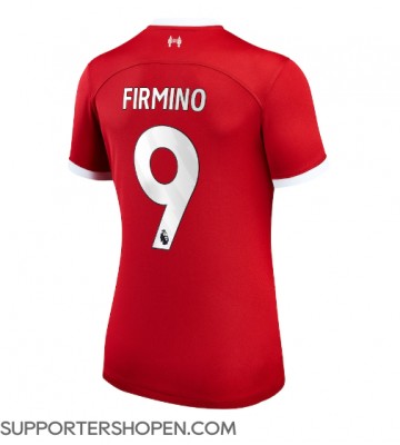 Liverpool Roberto Firmino #9 Hemma Matchtröja Dam 2023-24 Kortärmad